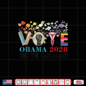 Floral Vote Obama 2028 Let'S Fix This President 2028 Shirt 4 Design Floral Vote Obama 2028 Lets Fix This President 2028 Shirt 1