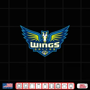 Design WNBA Dallas Wings Logo Shirt 1