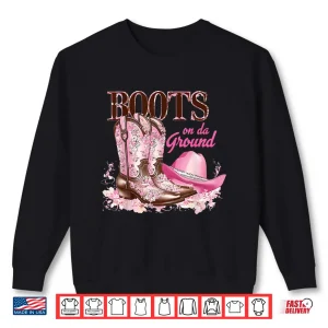 Sweatshirt Boots On The Ground Dancing Western Cowgirl Country Shirt