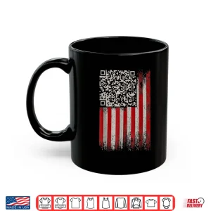 Mug Funny QR Trump Dancing Dance Code Shirt