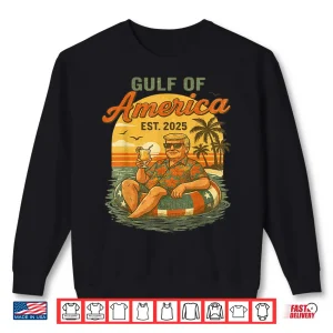 Sweatshirt Funny Trump Gulf Of Us America 2025 Trump Merchandise Shirt