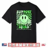 Mental Health Matters Awareness Support Squad Green Ribbon Shirt
