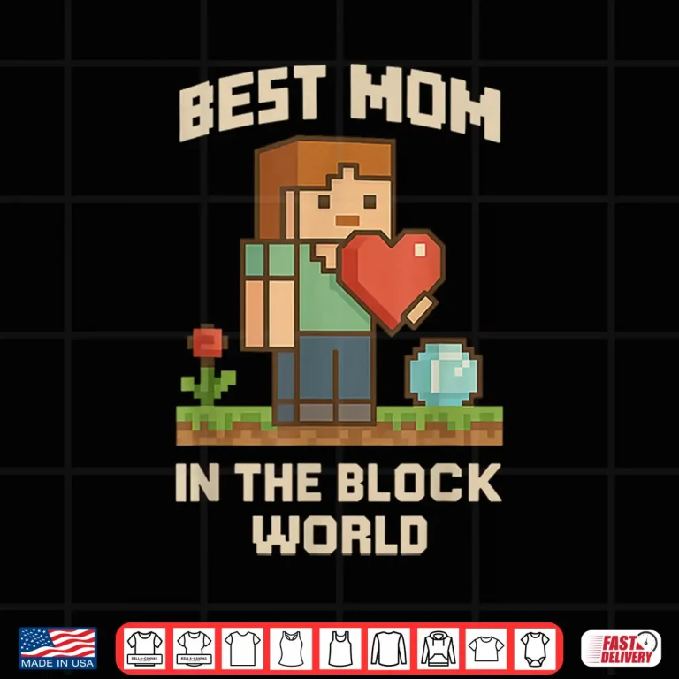 Design Thats My Mother Pixel Mom Mothers Day Shirt