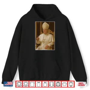Hoodie Trump as Vatican Church Pope Trump Funny Vatican Christian Shirt