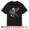 Black-T-Shirt-American Flag Bald Eagle Patriotic Eagle 4Th Of July Usa Shirt