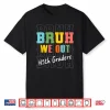 Black-T-Shirt-Bruh We Out 5Th Graders Fifth Grade Graduation Class Of 2025 Shirt