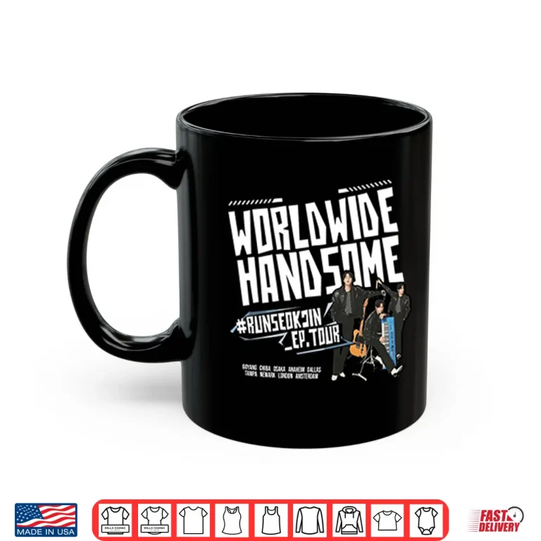 Mug Jin BTS Worldwide Handsome Tour Shirt