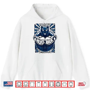 Hoodie Minnesota Timberwolves 2025 Playoffs Wolves Back Shirt