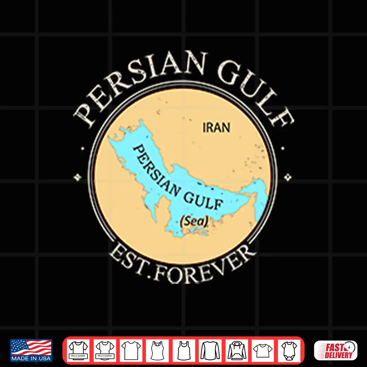 Persian Gulf Est Forever Shirt Persian Gulf Est Forever Shirt