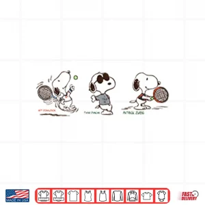 Snoopy X Challengers Shirt 4 Design Snoopy x Challengers Shirt