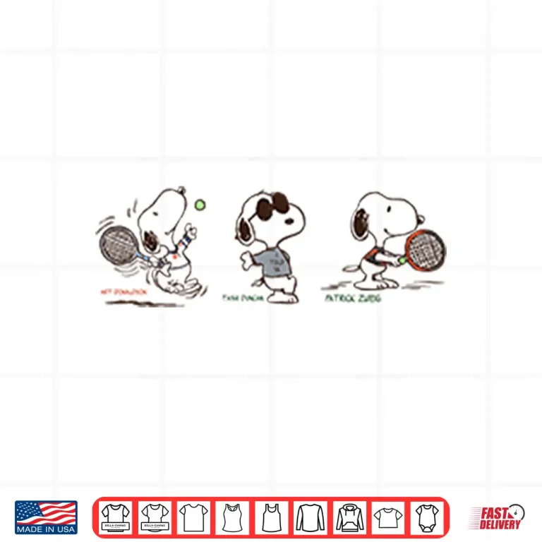 Design Snoopy x Challengers Shirt