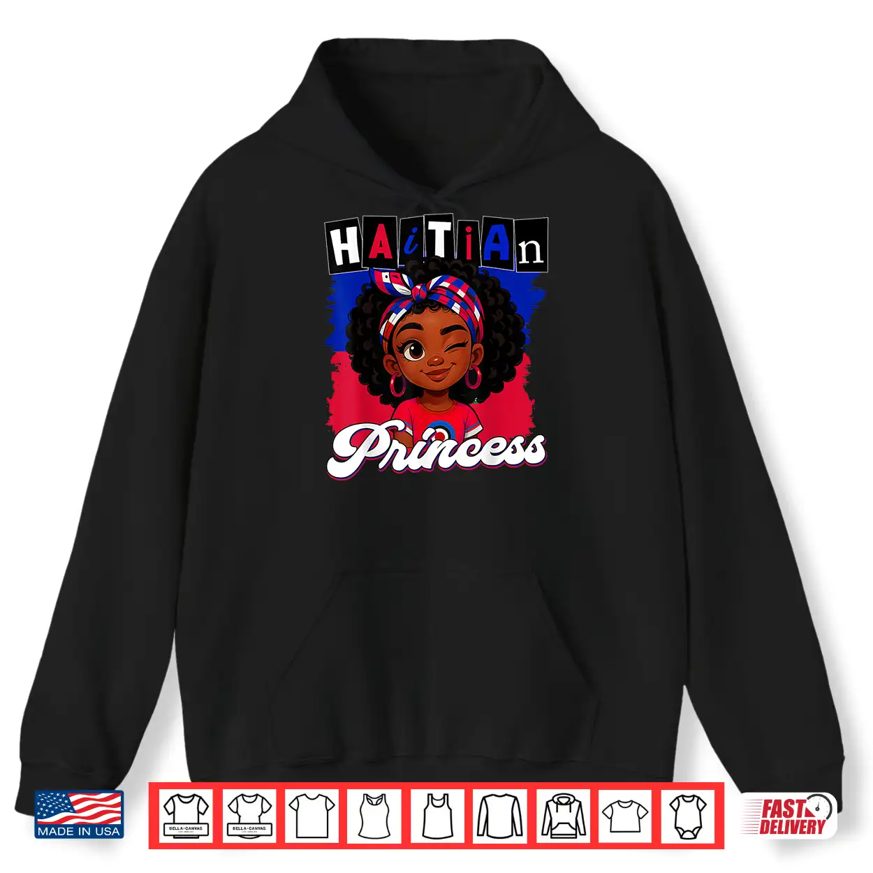 Haitian Princess Ayiti Pride Haiti Flag Day Girls Gifts Shirt Haitian Princess Ayiti Pride Haiti Flag Day Girls Gifts Shirt