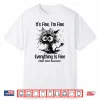 Motivational Brain Tumor Awareness Cat Gray Ribbon Funny Shirt