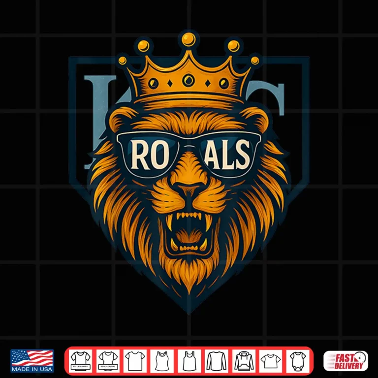 Design Retro Royals Proud Name Gamedays Shirt 2