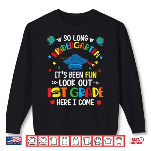 So Long Kindergarten Graduation 1St Grade Kids Boys Girls Shirt 2 Sweatshirt So Long Kindergarten Graduation 1st Grade Kids Boys Girls Shirt 2
