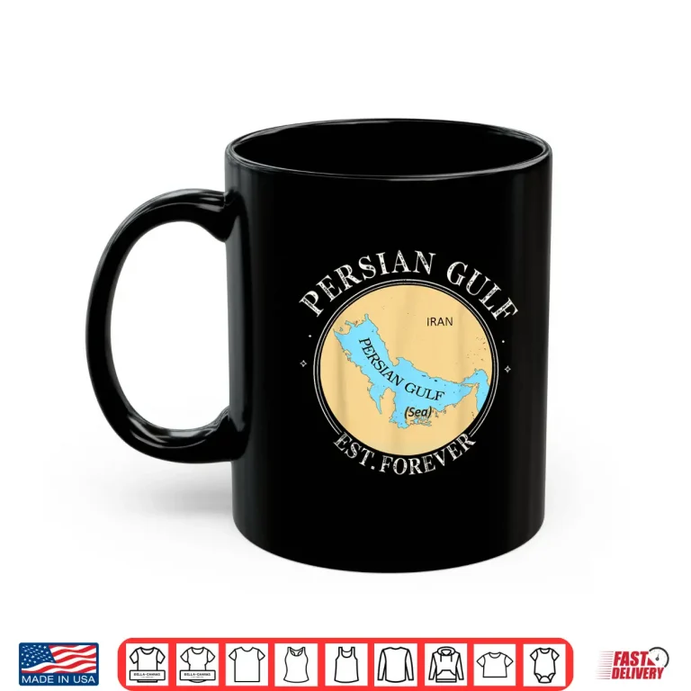 Mug Vintage Persian Gulf Est Forever Retro Gulf of Persia Shirt 2
