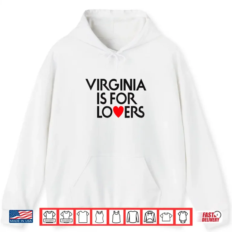 Hoodie Vintage Virginia Is For The Lovers Shirt 1