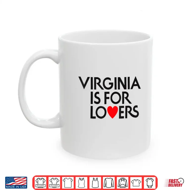 Mug Vintage Virginia Is For The Lovers Shirt 1