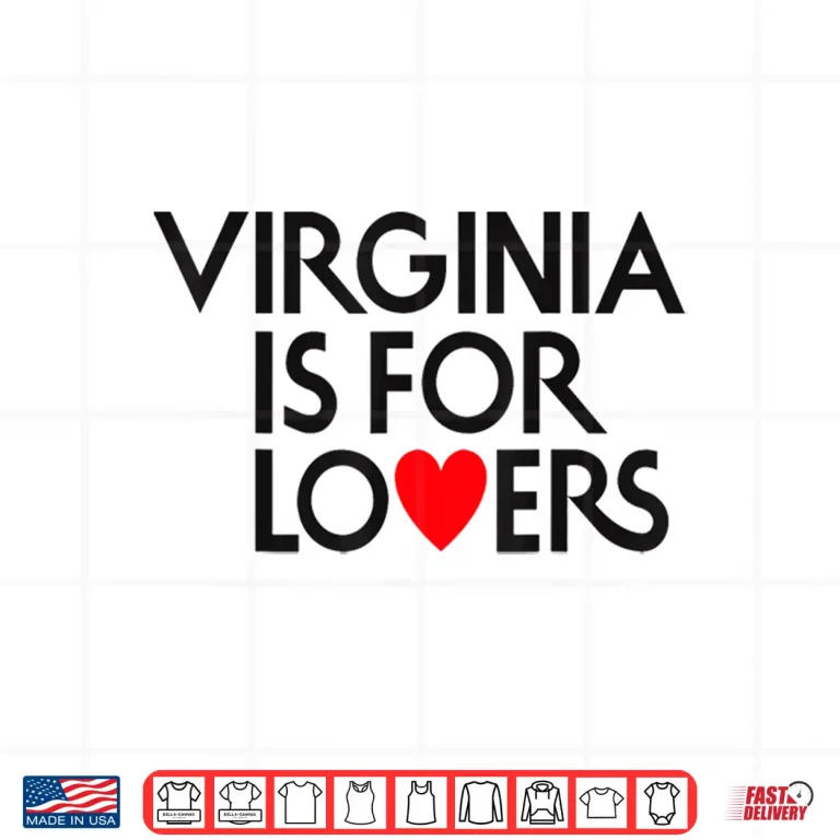 Design Vintage Virginia Is For The Lovers Shirt 1