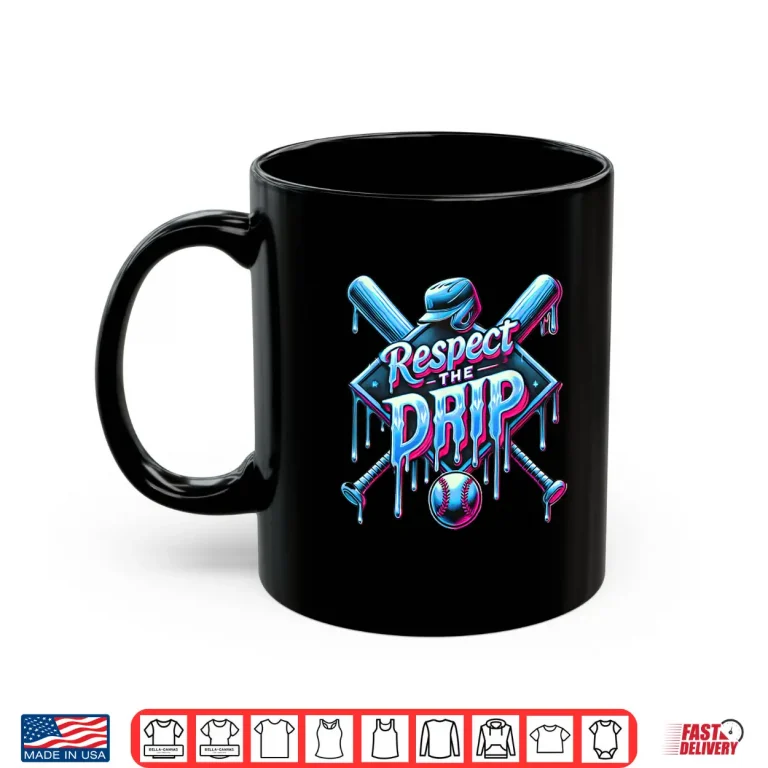 Mug Baseball Drip Boys Ice Cream Drip Youth Respect The Drip Shirt 2