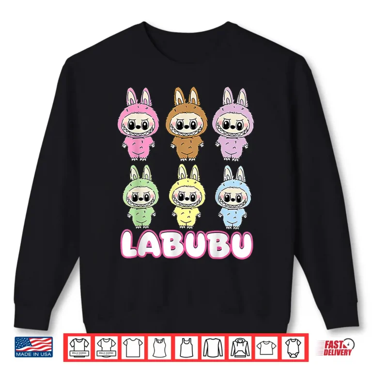 Sweatshirt Cute Labubu The Monsters Funny Labubu Lover Shirt 3