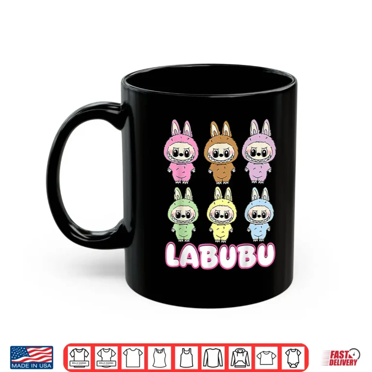 Mug Cute Labubu The Monsters Funny Labubu Lover Shirt 3