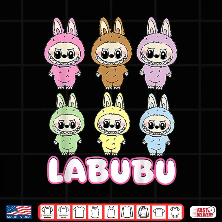 Design Cute Labubu The Monsters Funny Labubu Lover Shirt 3