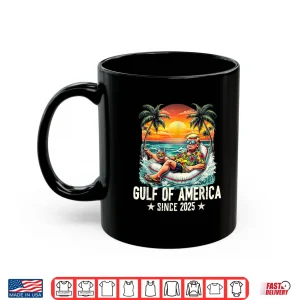 Mug Gulf Of US America Est 2025 Retro Vintage Beach Shirt 2