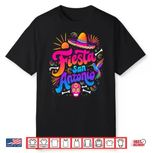 Let’S Fiesta San Antonio Texas Cinco De Mayo Mexican Party Shirt