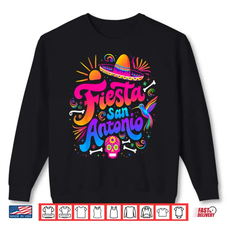 Sweatshirt Lets Fiesta San Antonio Texas Cinco de Mayo Mexican Party Shirt 2