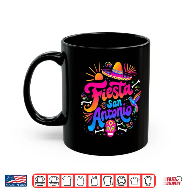 Mug Lets Fiesta San Antonio Texas Cinco de Mayo Mexican Party Shirt 2