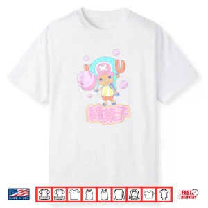 One Piece Anime Tony Tony Chopper Cotton Candy Shirt