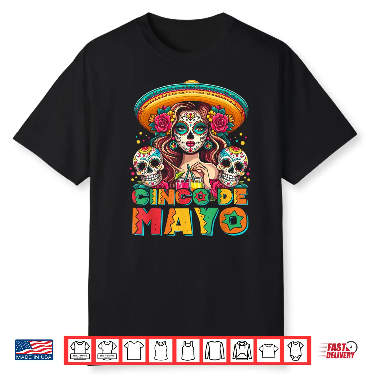 Cinco De Mayo Shirt Mexican Fiesta 5 De Mayo Women Girls Shirt Cinco De Mayo Shirt Mexican Fiesta 5 De Mayo Women Girls Shirt