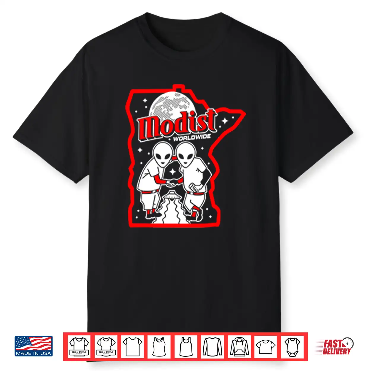 Minnesota Modist Worldwide Shirt Minnesota Modist Worldwide Shirt