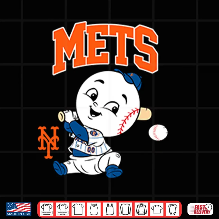 Design New York Mets Royal Baby Mascot Shirt