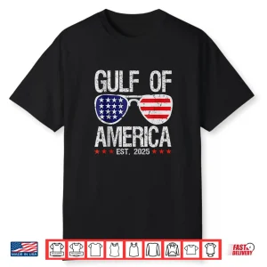 Gulf Of Usa America Since 2025 4Th Of July Sunglasses Shirt