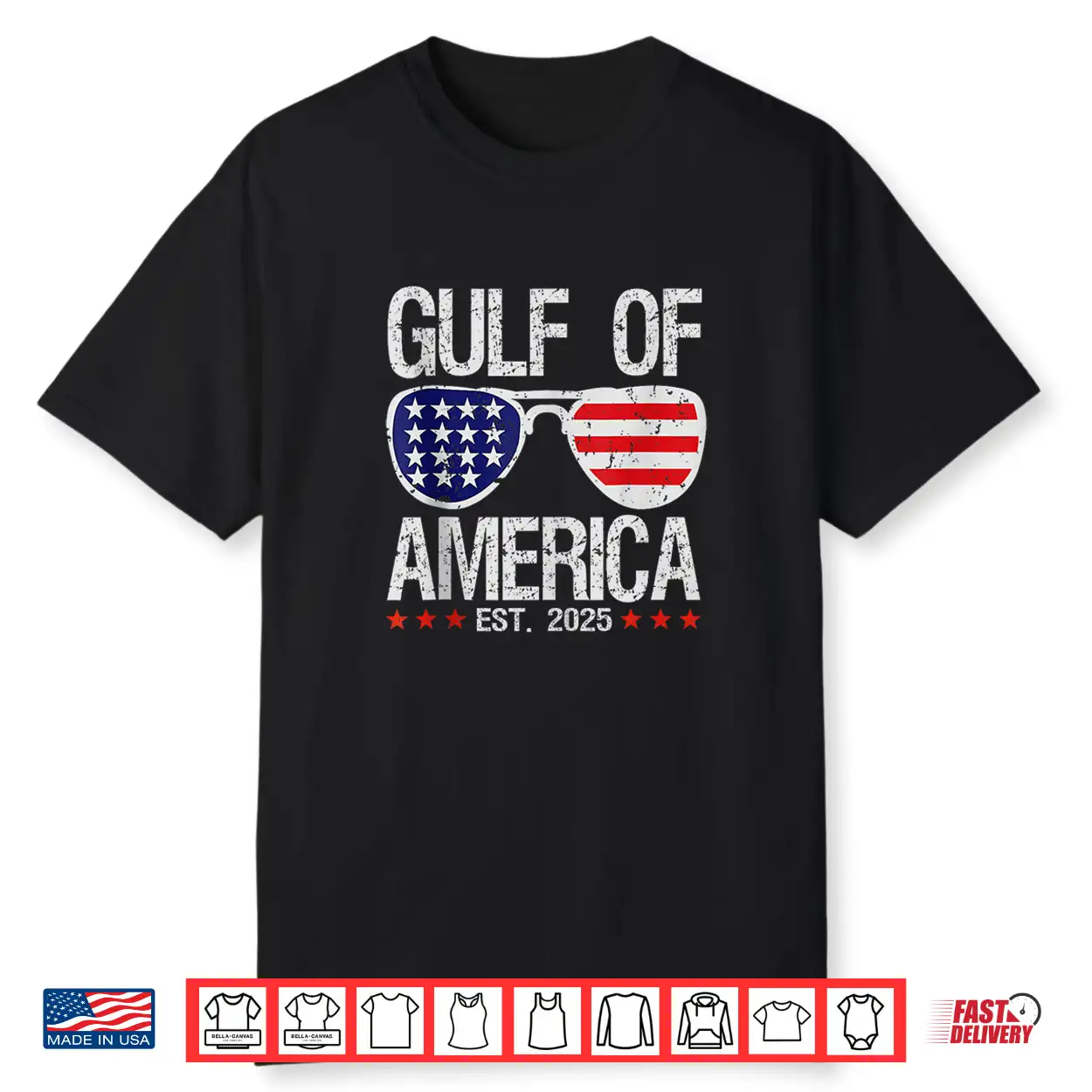 Gulf Of Usa America Since 2025 4Th Of July Sunglasses Shirt Gulf Of Usa America Since 2025 4Th Of July Sunglasses Shirt