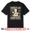 Lab Week 2025 Saved By The Lab Retro Medical Laboratory Tech Shirt