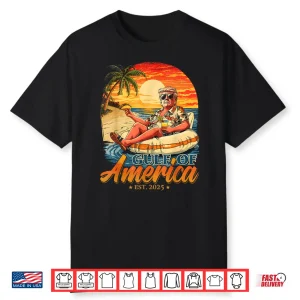 Funny Trump Gulf Of Us America Est 2025 Shirt