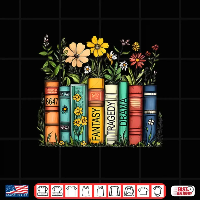 Design Fantasy Drama Tragedy Book Floral Subtle Anti Trump Shirt
