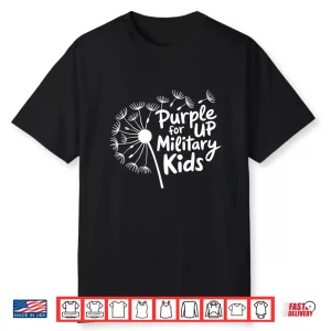 Purple Up For Military Kids Shirt