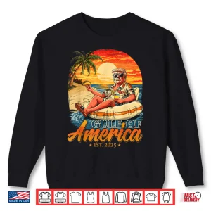 Sweatshirt Funny Trump Gulf Of Us America Est 2025 Shirt