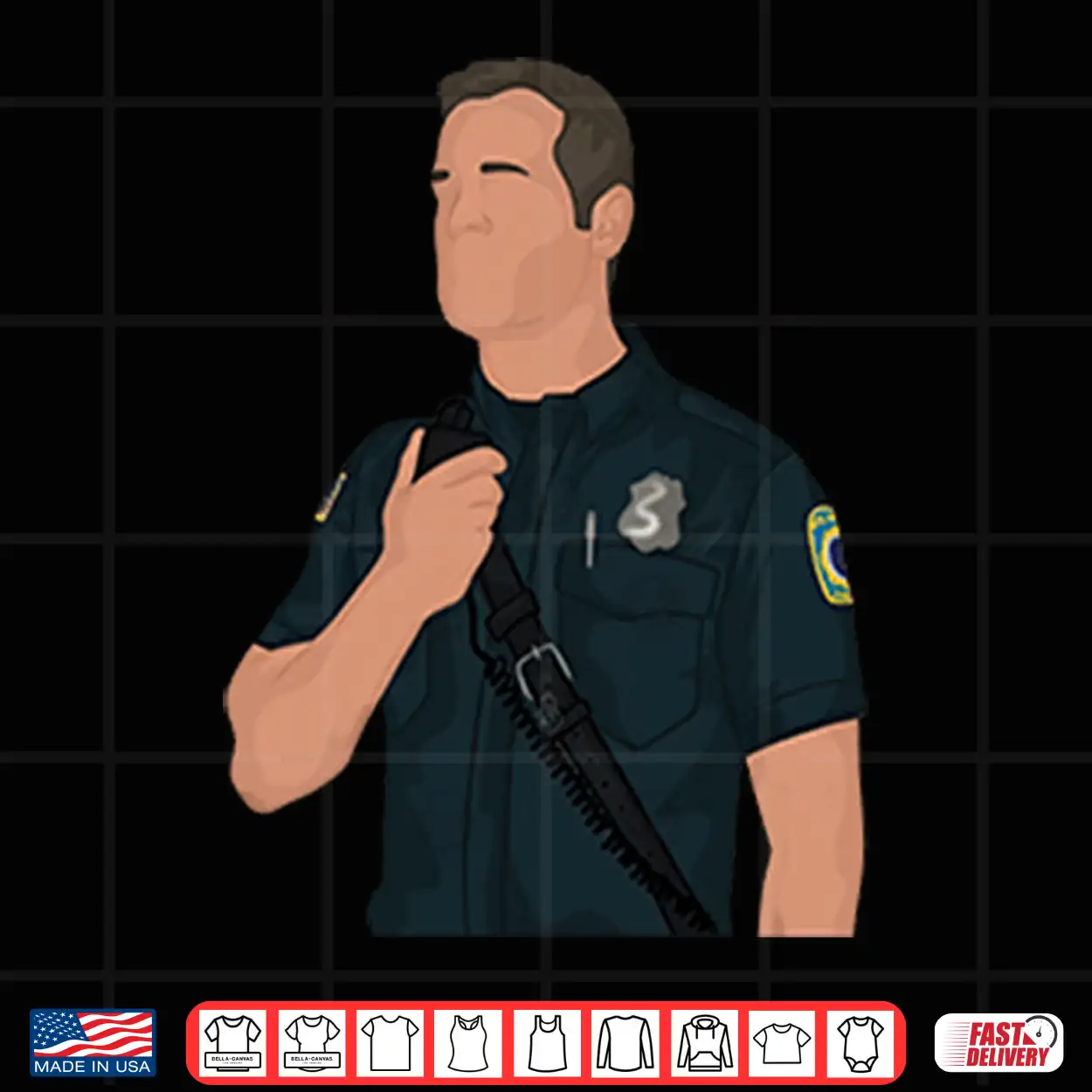 Bobby Nash Captain 911 On Abc Tv Show Shirt Bobby Nash Captain 911 On Abc Tv Show Shirt