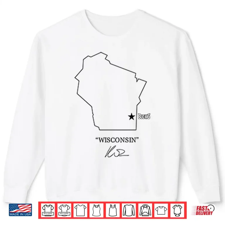 Sweatshirt Milwaukee Bucks Bucks Wisconsin Shirt