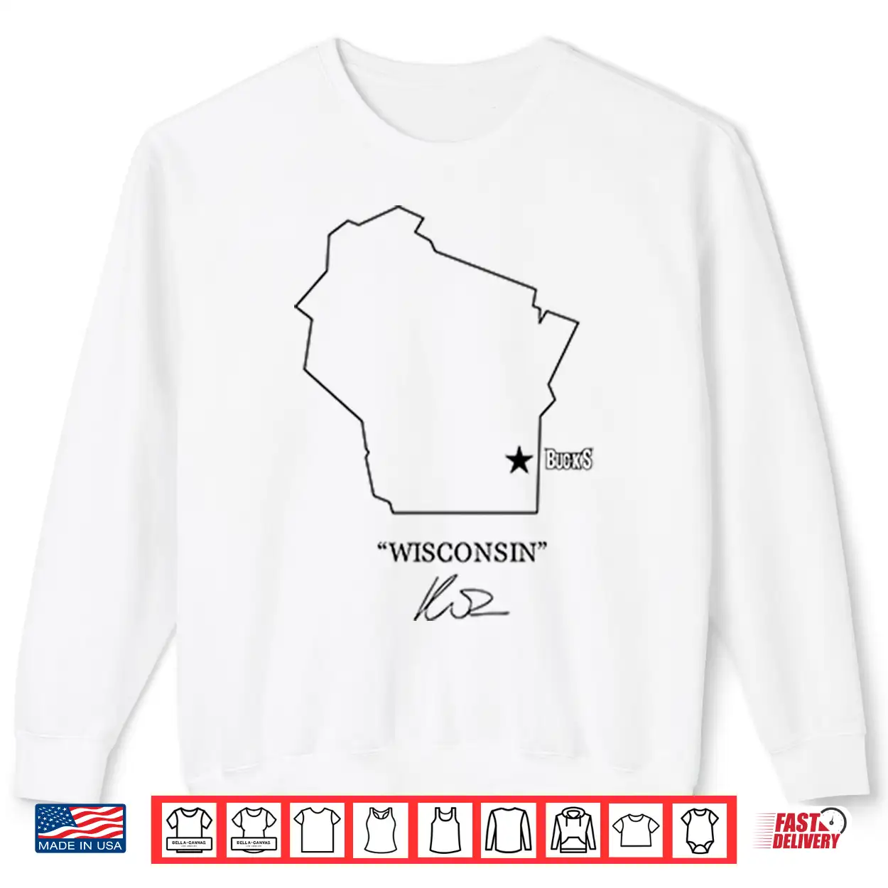 Milwaukee Bucks Bucks Wisconsin Shirt Milwaukee Bucks Bucks Wisconsin Shirt