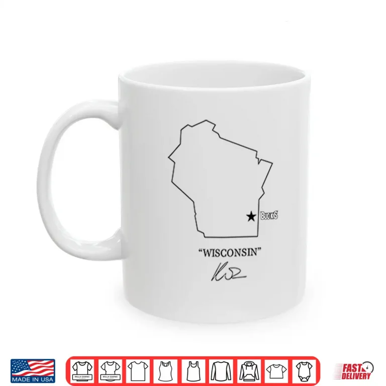 Mug Milwaukee Bucks Bucks Wisconsin Shirt