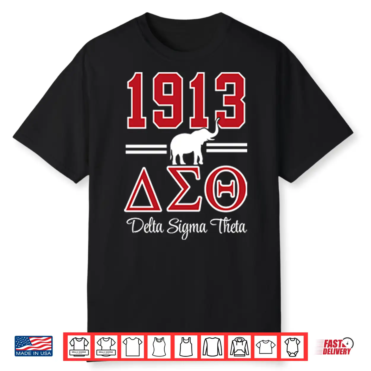 1913 Delta Sigma Theta Shirt 1913 Delta Sigma Theta Shirt
