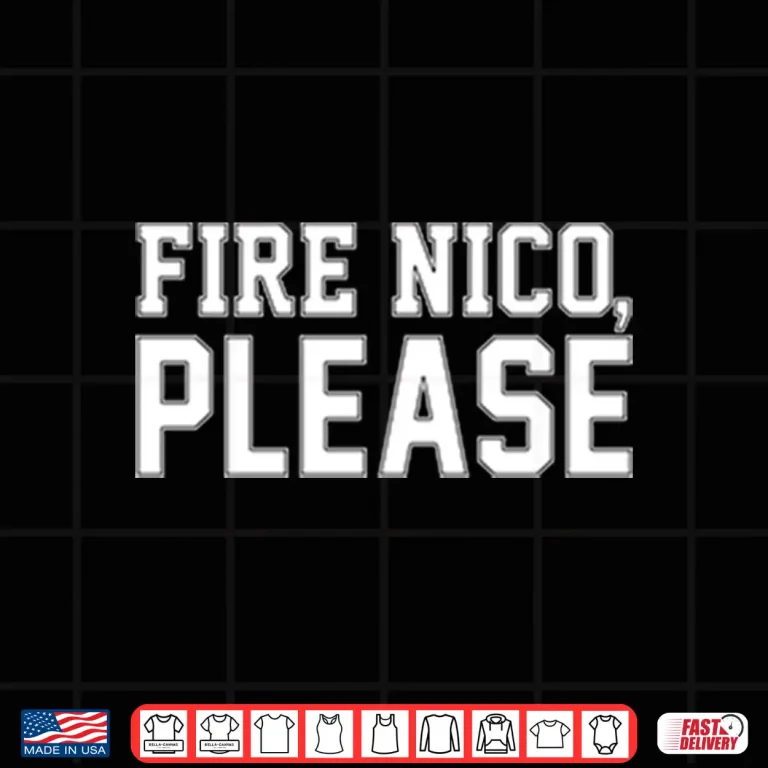 Design Fire Nico Please Shirt