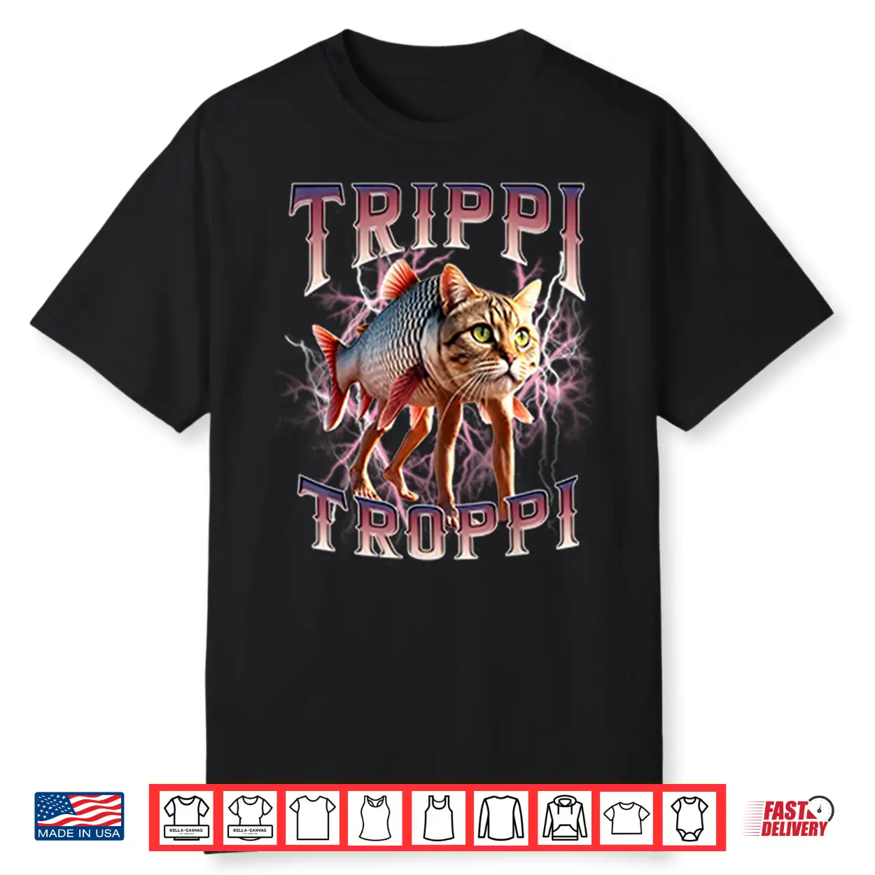 Trippi Troppi Brainrot Meme Shirt Trippi Troppi Brainrot Meme Shirt