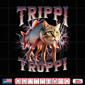Trippi Troppi Brainrot Meme Shirt 4 Design Trippi Troppi Brainrot Meme Shirt